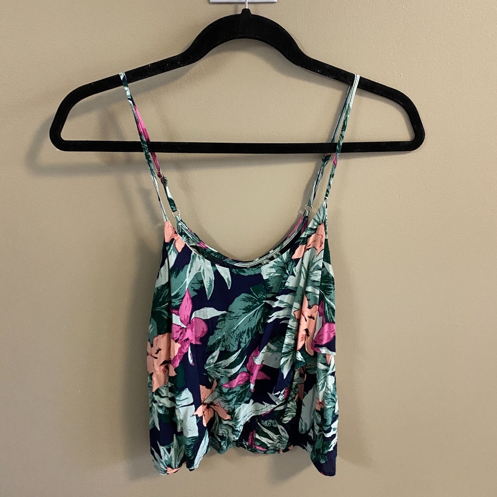 Floral Flowy Tank Top